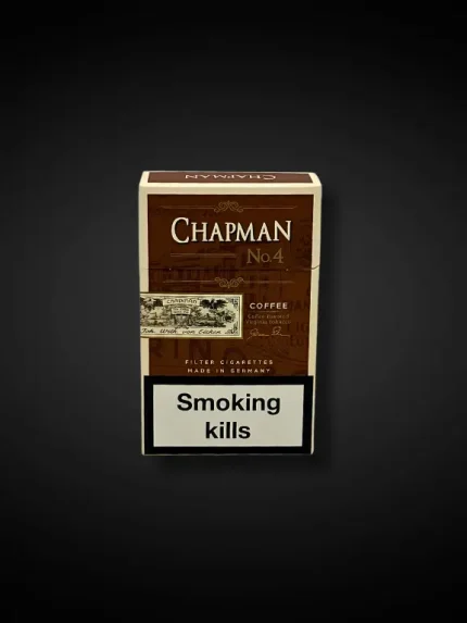 Chapman Coffee No. 4 Regular kahve aromalı King Size sigara paketi