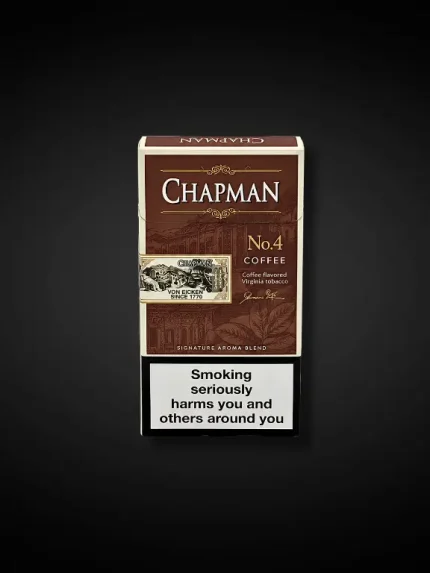 Chapman Coffee No. 4 Slim kahve aromalı sigara paketi