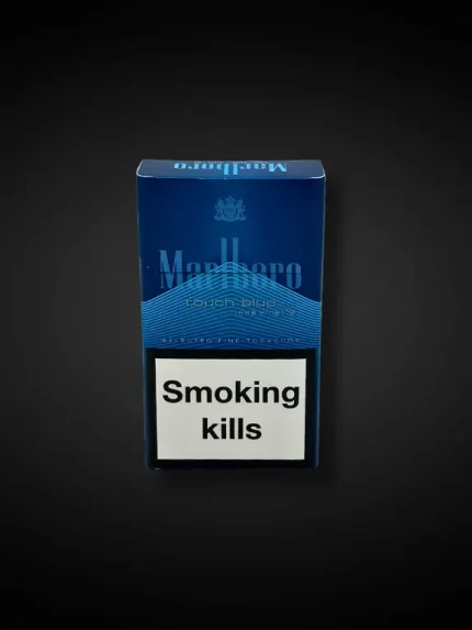 Marlboro Touch Blue Less Smell mavi sigara paketi