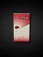 Oris Cherry Super Slims kiraz aromalı ince sigara paketi