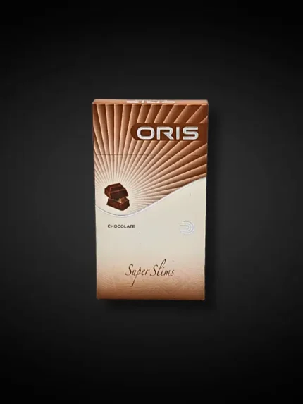 Oris Chocolate Super Slims çikolata aromalı ince sigara paketi