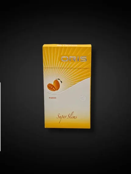 Oris Mango Super Slims mango aromalı ince sigara paketi
