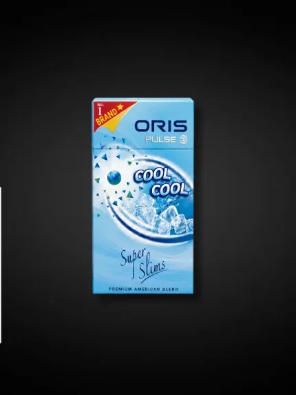 Oris Pulse Cool Cool Super Slims mentollü patlatmalı kapsüllü sigara paketi